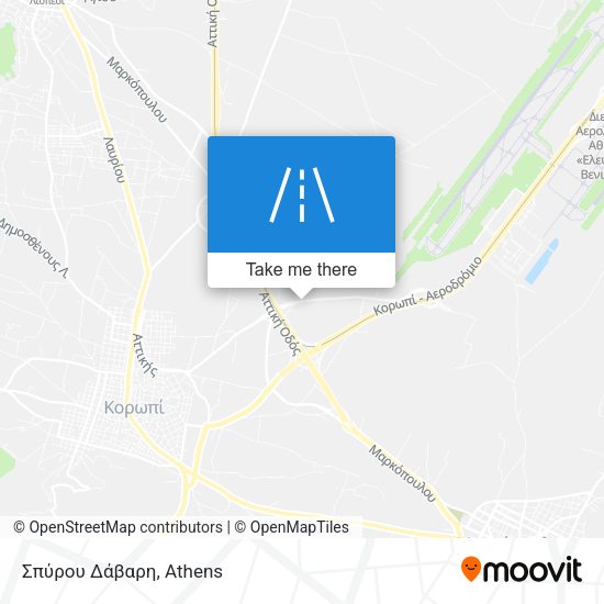 Σπύρου Δάβαρη map
