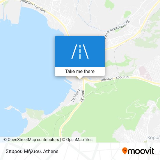 Σπύρου Μήλιου map