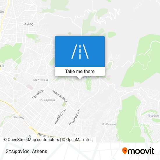 Στεφανίας map