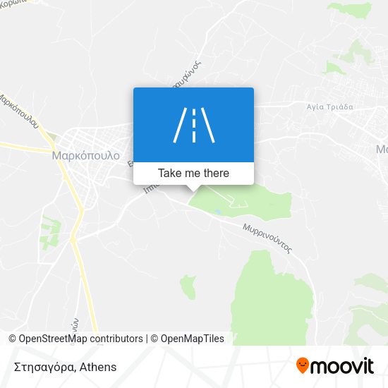 Στησαγόρα map