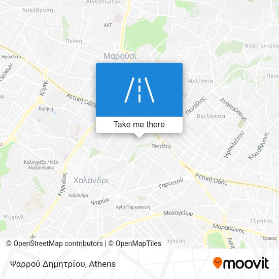 Ψαρρού Δημητρίου map