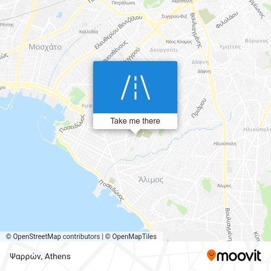 Ψαρρών map