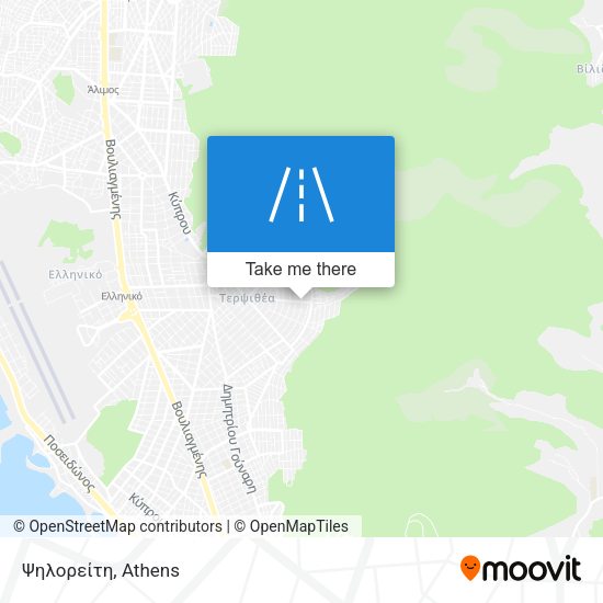 Ψηλορείτη map