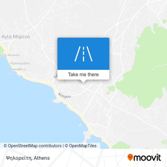 Ψηλορείτη map