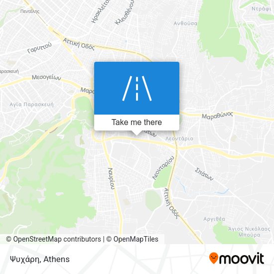 Ψυχάρη map