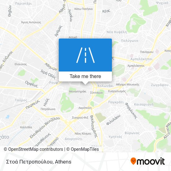 Στοά Πετροπούλου map