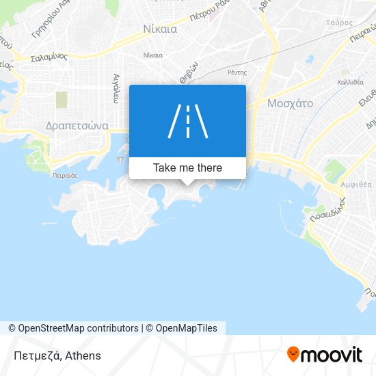 Πετμεζά map