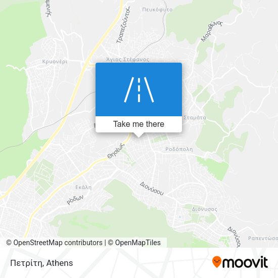 Πετρίτη map