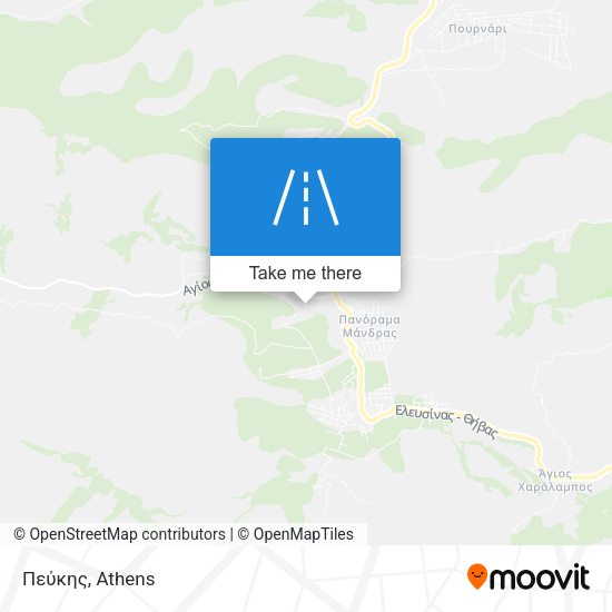 Πεύκης map