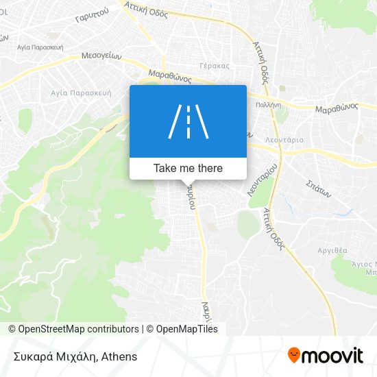 Συκαρά Μιχάλη map