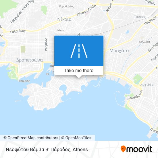 Νεοφύτου Βάμβα Β' Πάροδος map