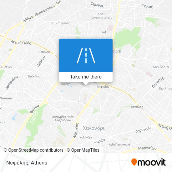 Νεφέλης map