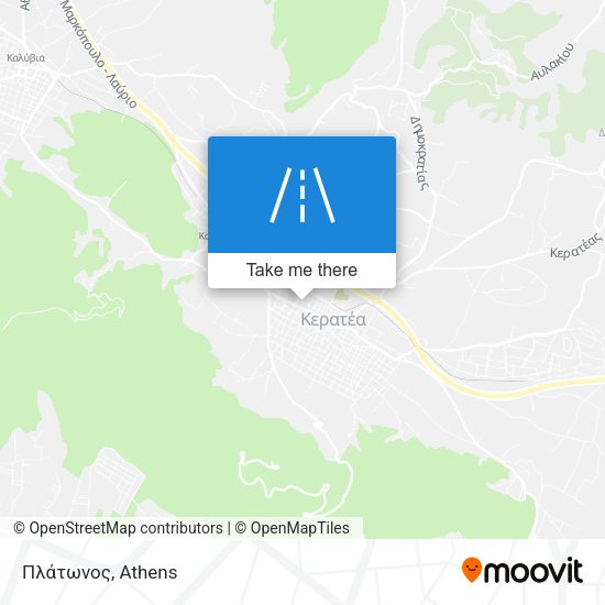 Πλάτωνος map