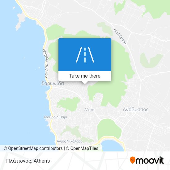 Πλάτωνος map