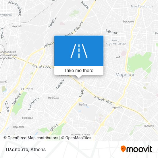 Πλαπούτα map