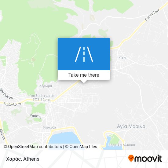 Χαράς map