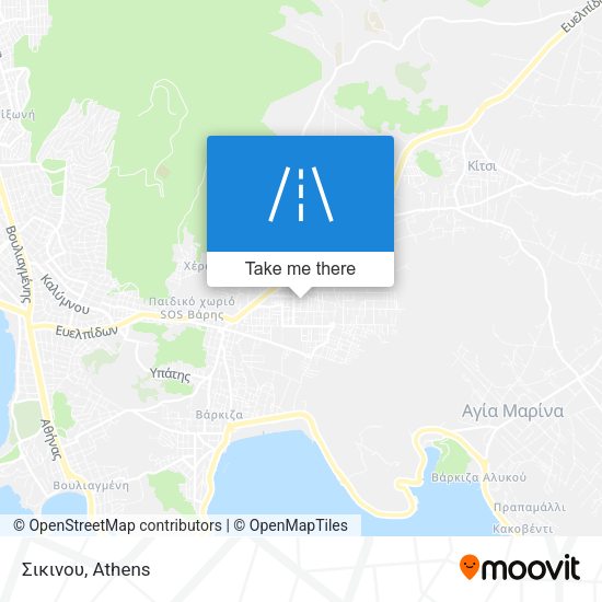 Σικινου map
