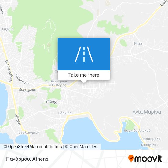 Πανόρμου map