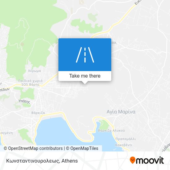 Κωνσταντινουρολεως map