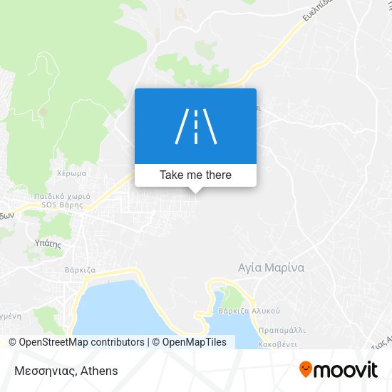 Μεσσηνιας map
