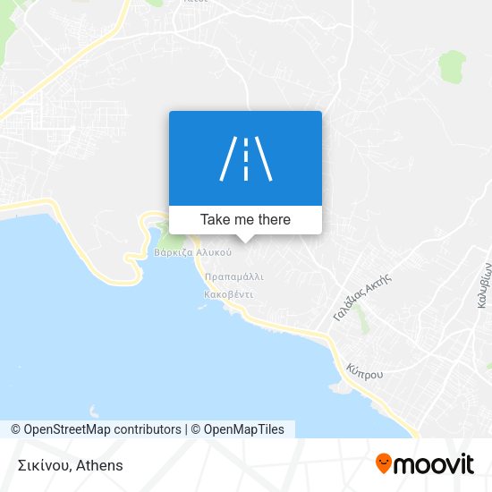Σικίνου map