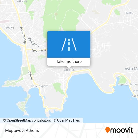Μύρωνος map