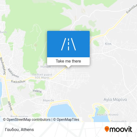 Γαυδου map