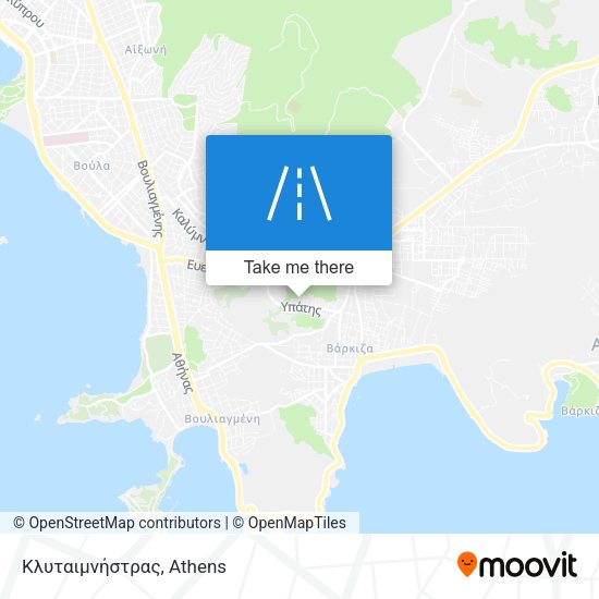 Κλυταιμνήστρας map