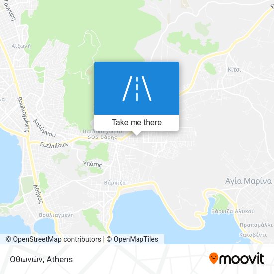 Οθωνών map