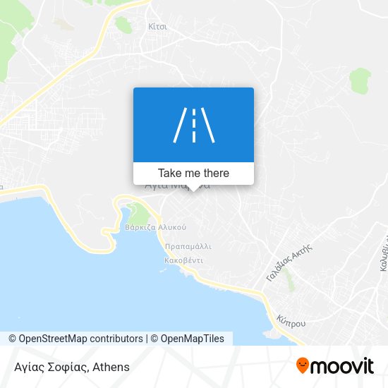 Αγίας Σοφίας map