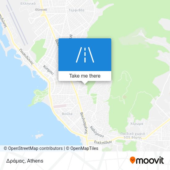 Δράμας map