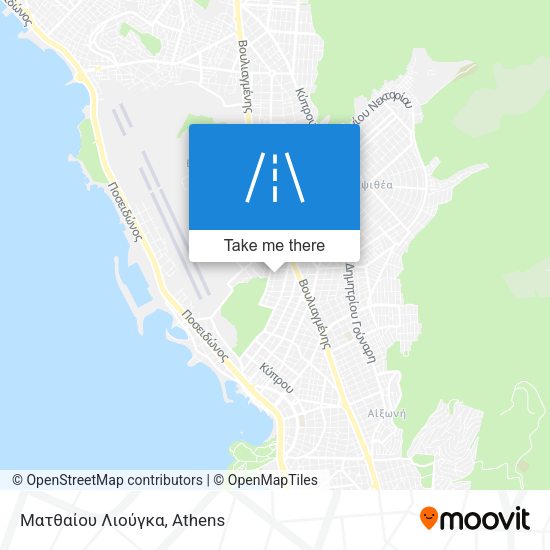 Ματθαίου Λιούγκα map