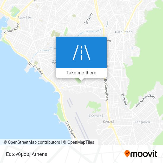Ευωνύμου map