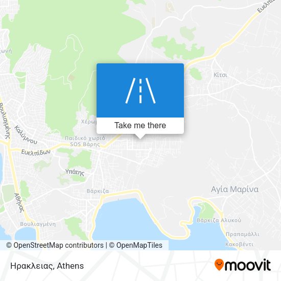 Ηρακλειας map