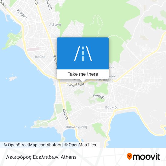 Λεωφόρος Ευελπίδων map