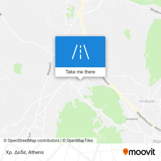 Χρ. Δεδε map