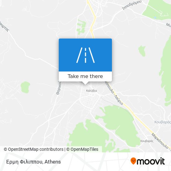 Ερμη Φιλιππου map