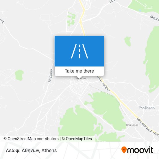 Λεωφ. Αθηνων map