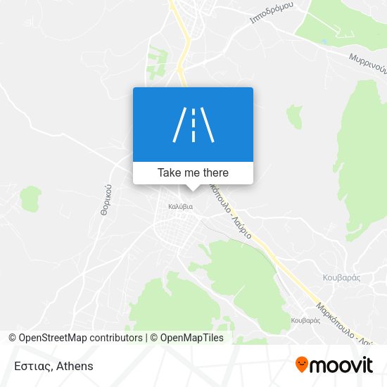Εστιας map