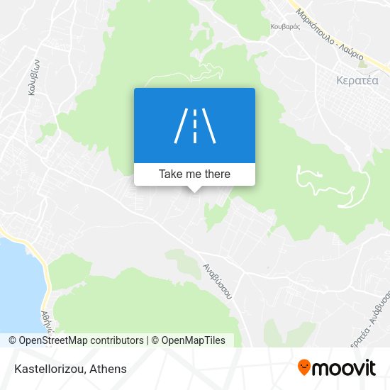 Kastellorizou map