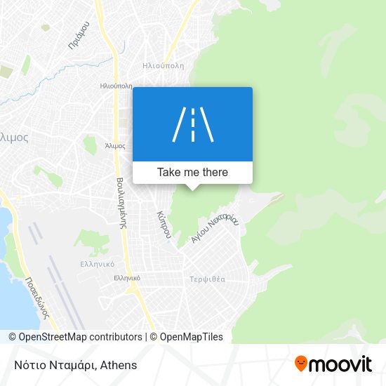 Νότιο Νταμάρι map