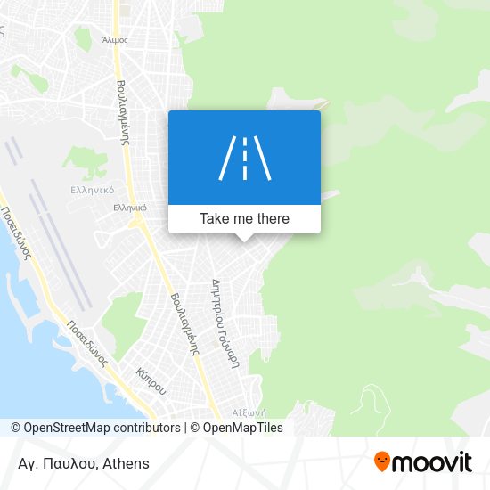 Αγ. Παυλου map