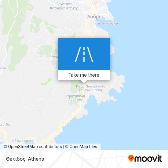 Θέτιδος map