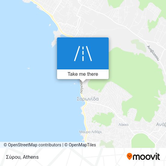 Σύρου map