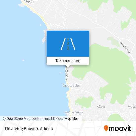 Παναγίας Βουνού map