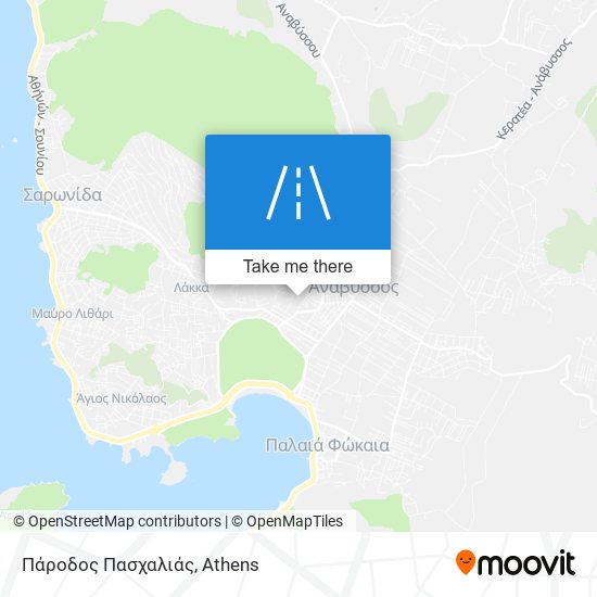 Πάροδος Πασχαλιάς map