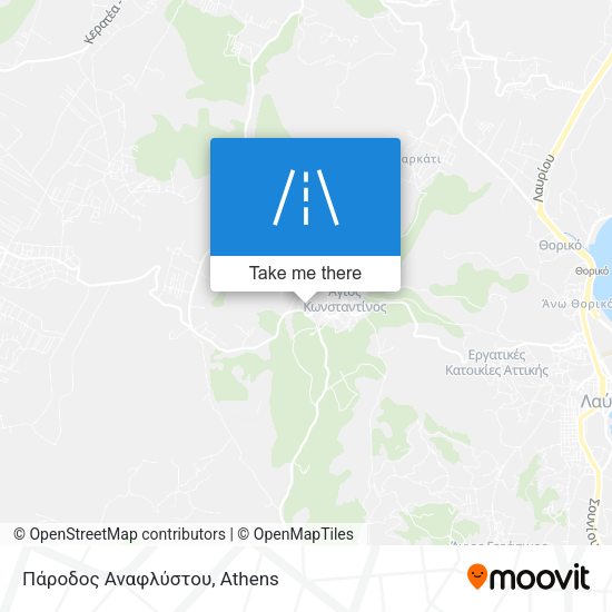 Πάροδος Αναφλύστου map