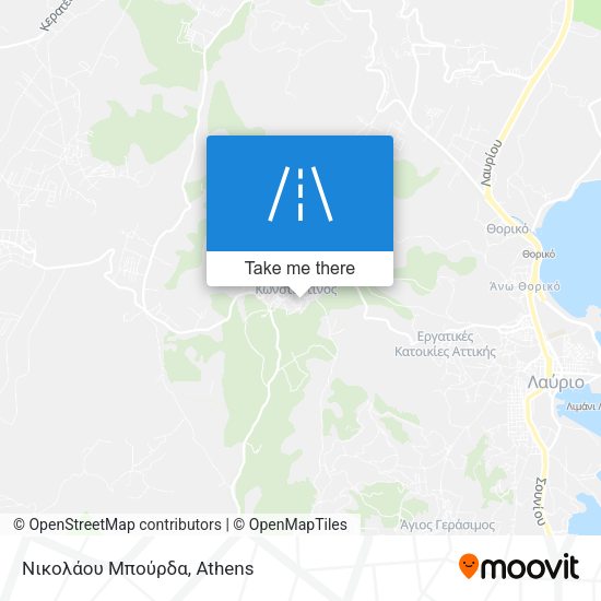Νικολάου Μπούρδα map