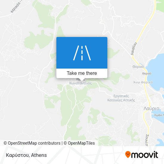 Καρύστου map