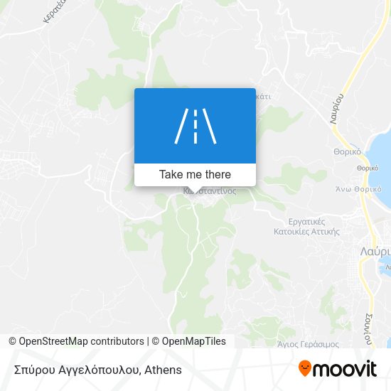 Σπύρου Αγγελόπουλου map